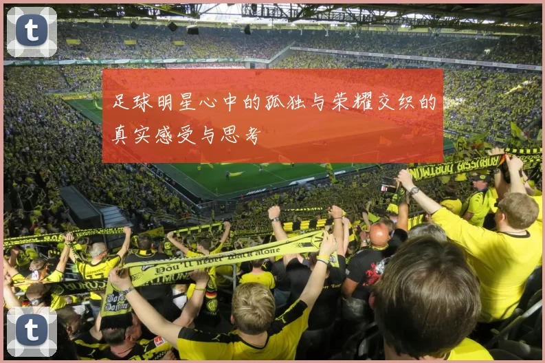 足球明星心中的孤独与荣耀交织的真实感受与思考