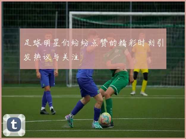 足球明星们纷纷点赞的精彩时刻引发热议与关注