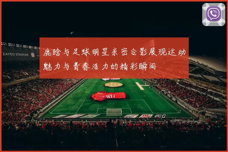 鹿晗与足球明星亲密合影展现运动魅力与青春活力的精彩瞬间